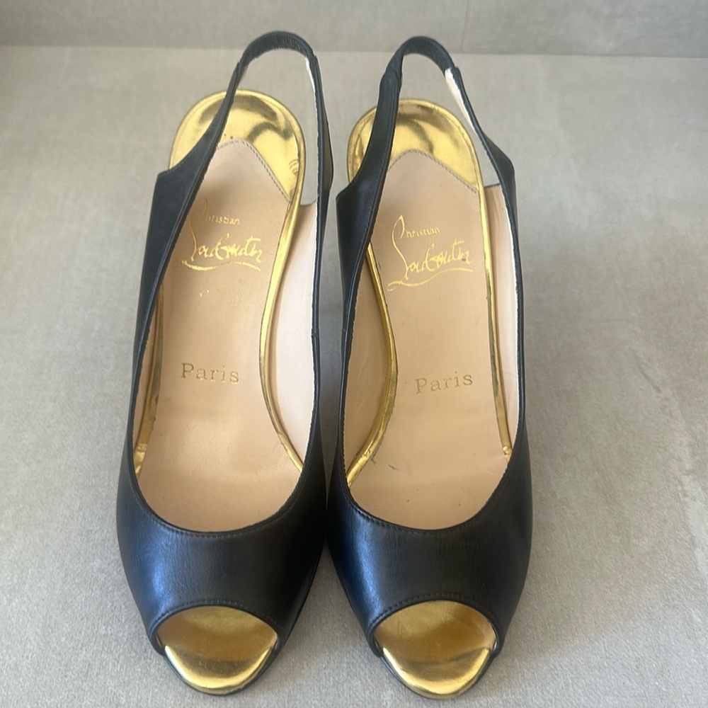 Authentic slingback Christian Louboutin